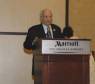 Mr. P (biggest fundraiser for ARM) speaks and accepts award.